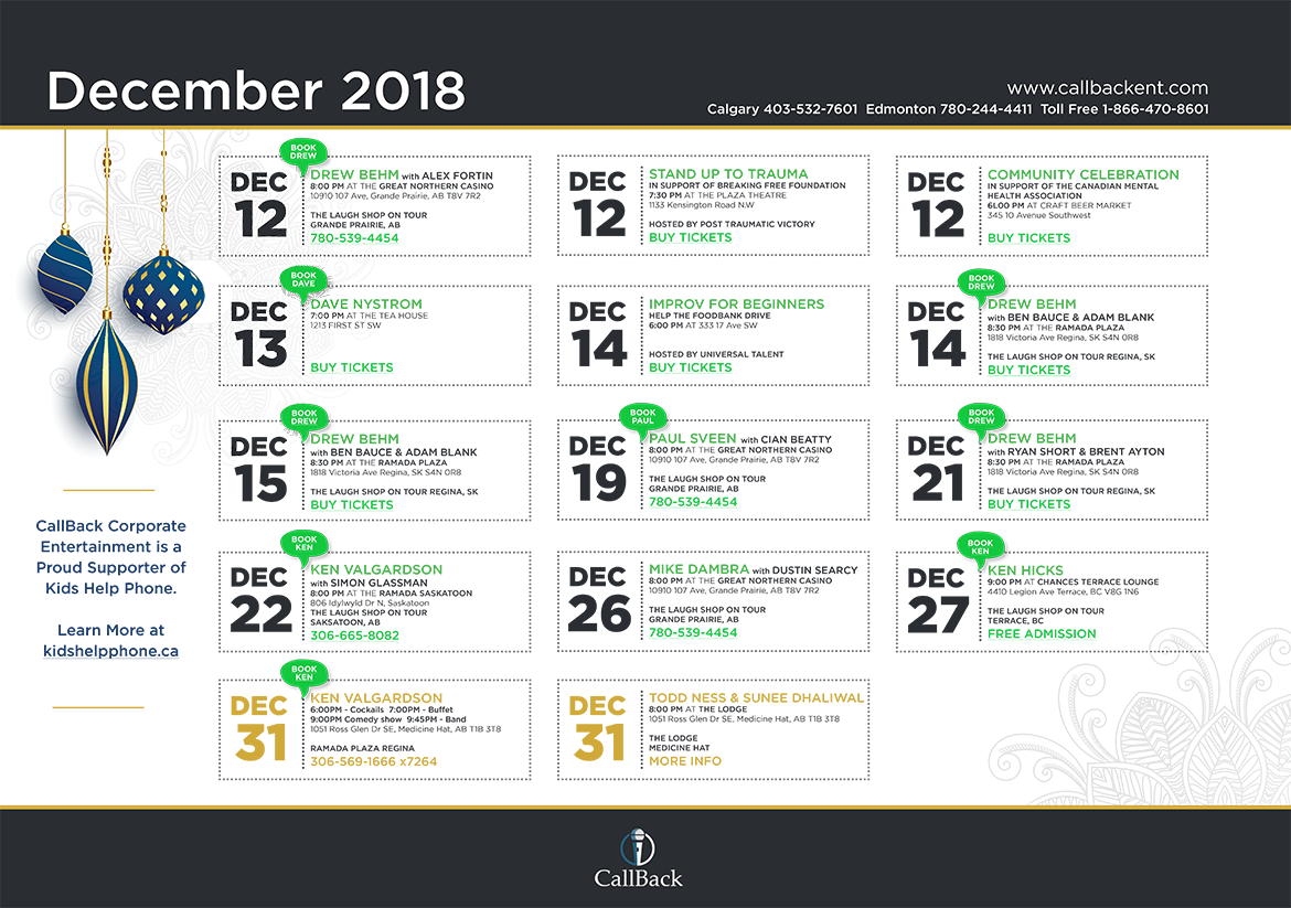 callback-corporate-entertainment-events-calendar-december-2018